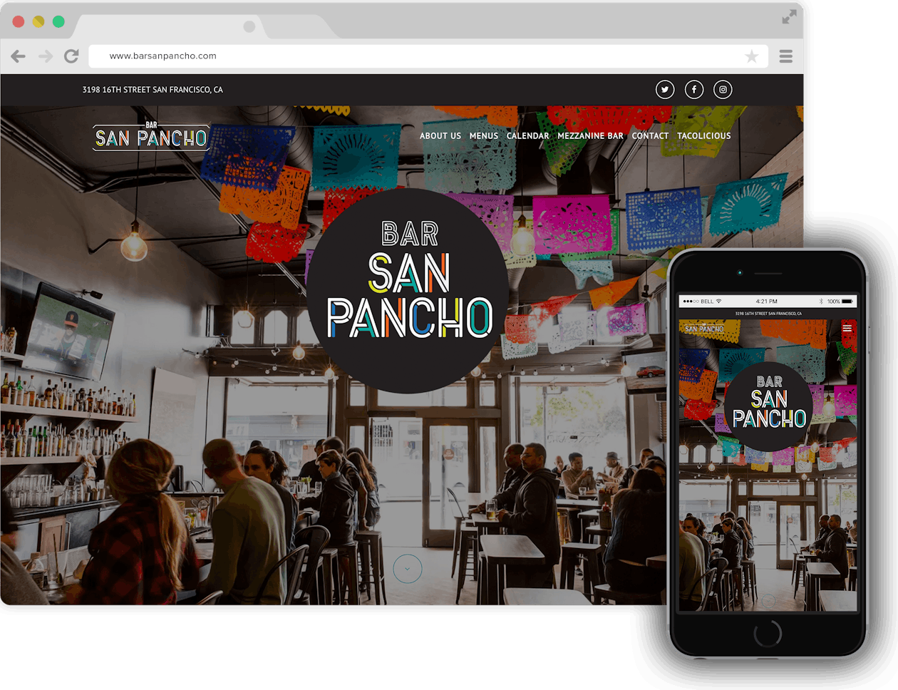Bar San Pancho website