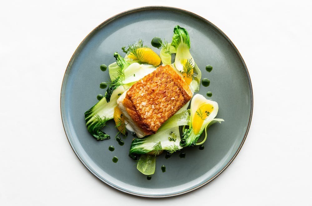 a plate of food