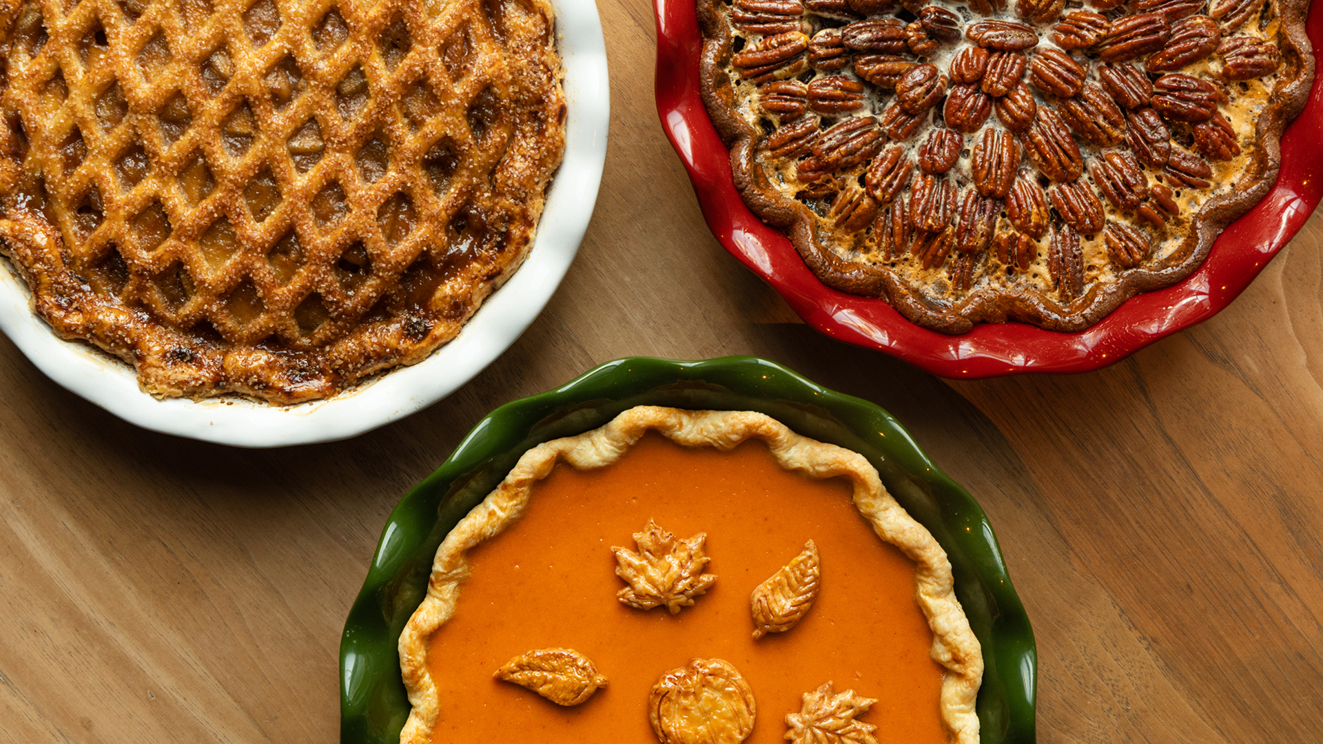 Thanksgiving pies from Jean-Georges