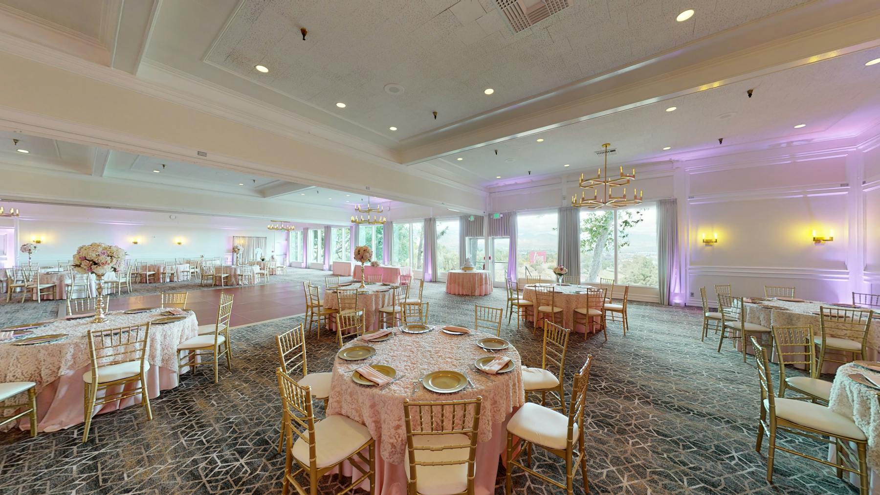 a large room