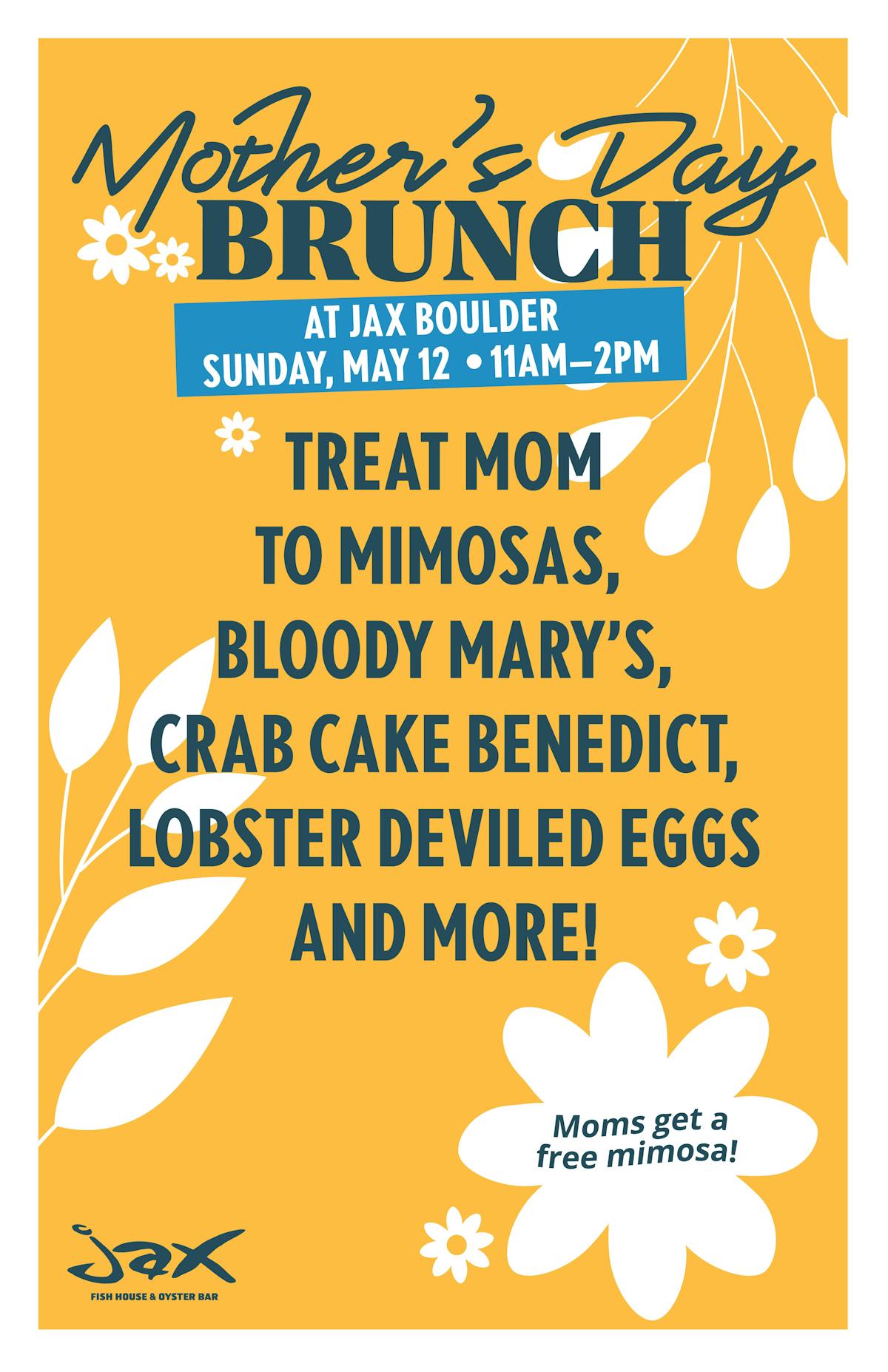 Mother's Day Brunch at Jax Boulder