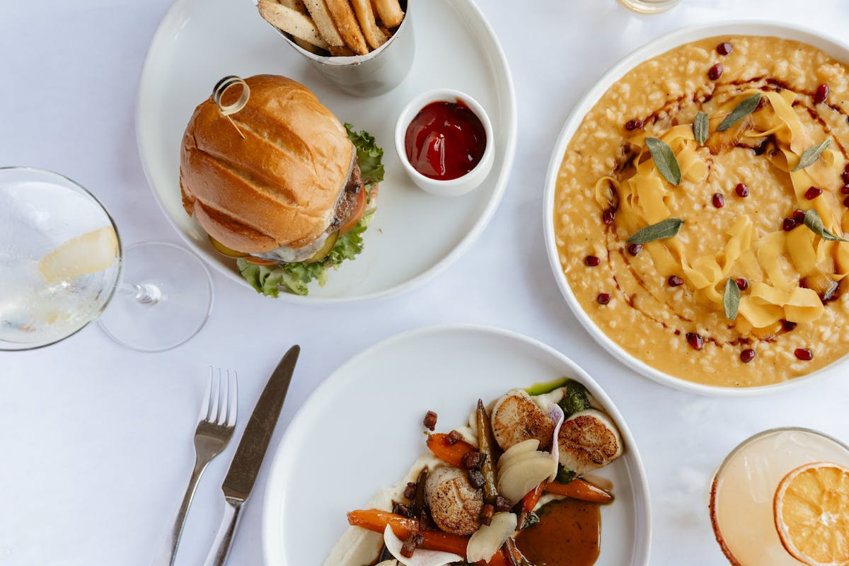 Table of food