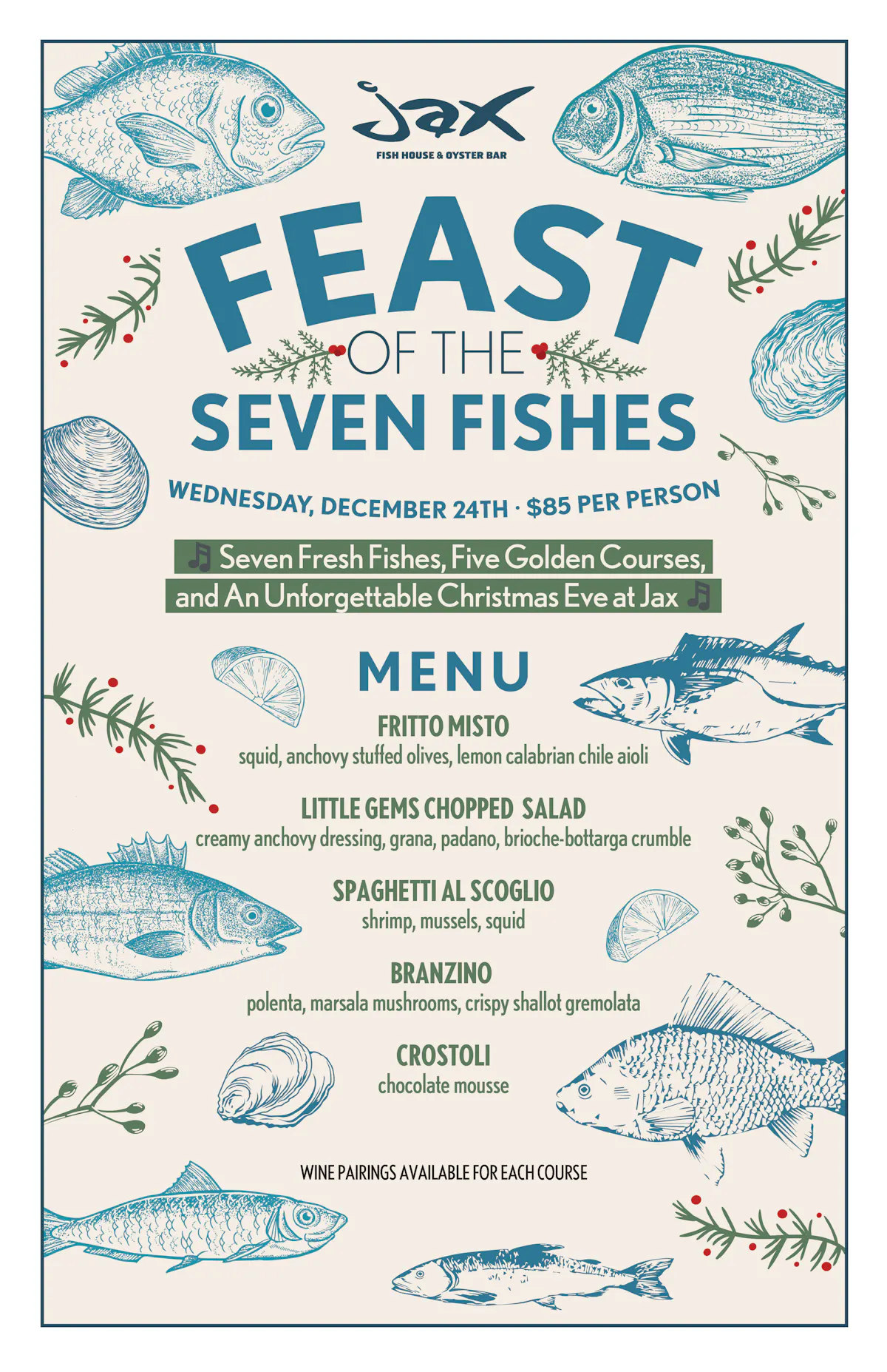 Seven Fish Feast of the Seven Fishes