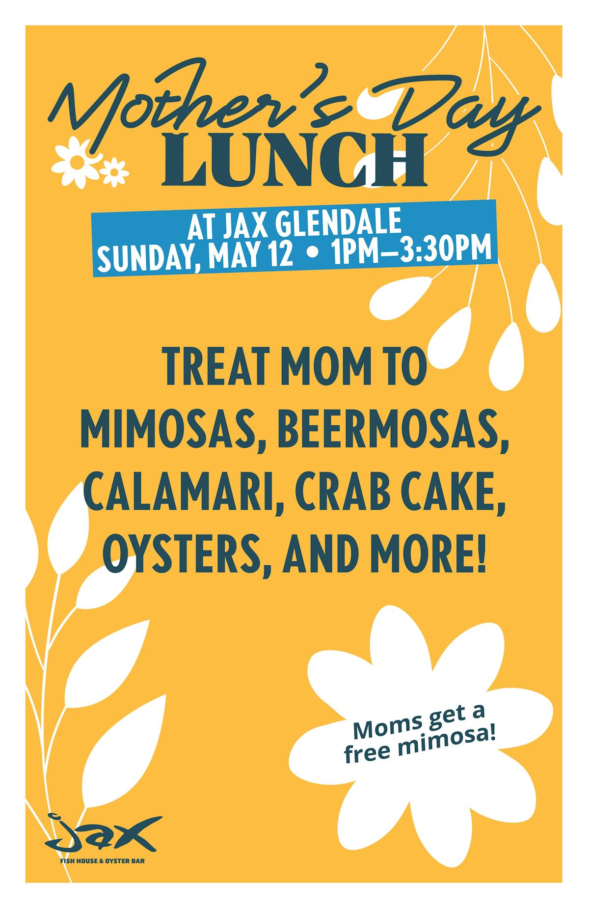 Mother's Day Lunch at Jax Glendale