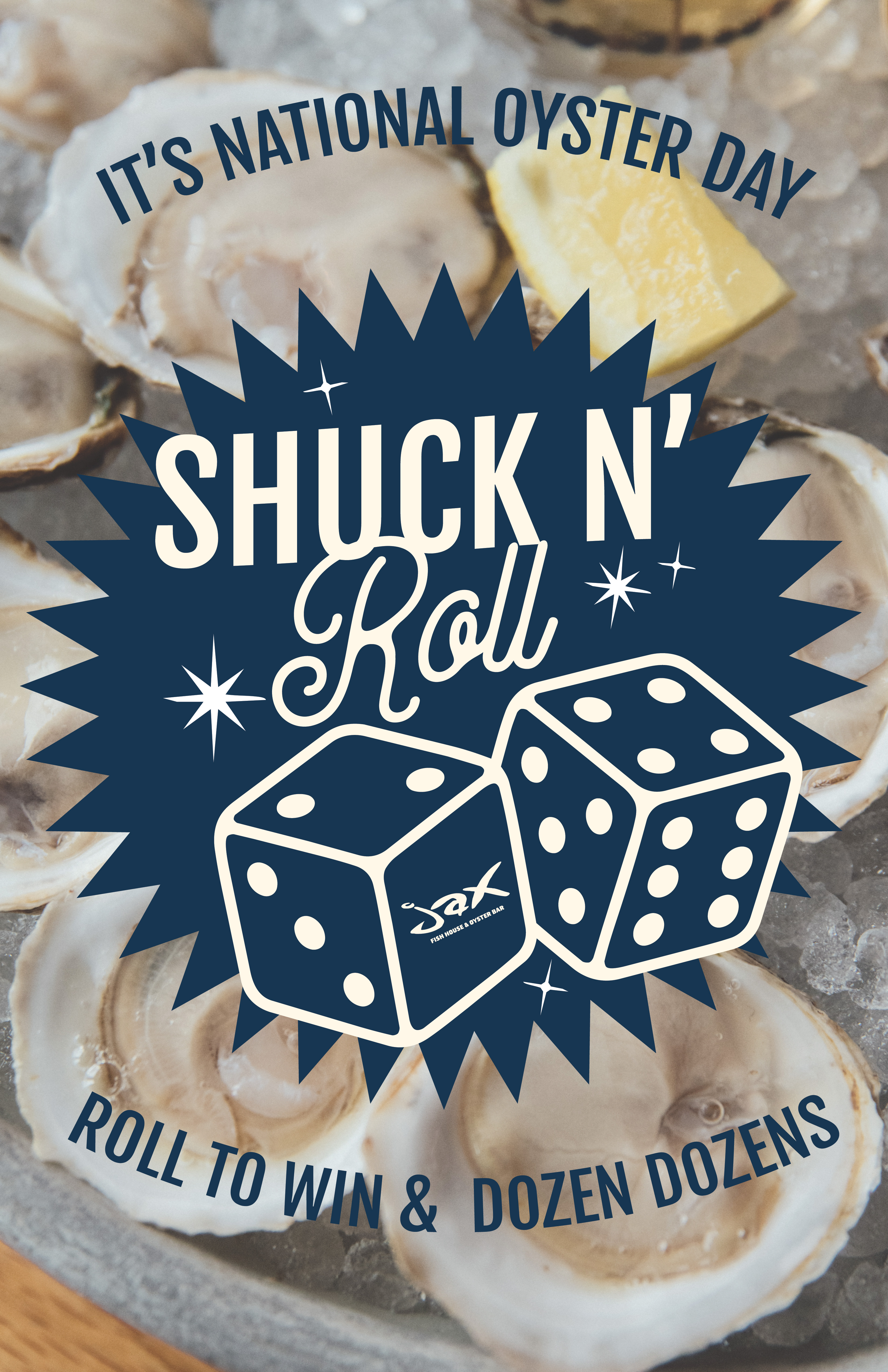 National Oyster Day graphic