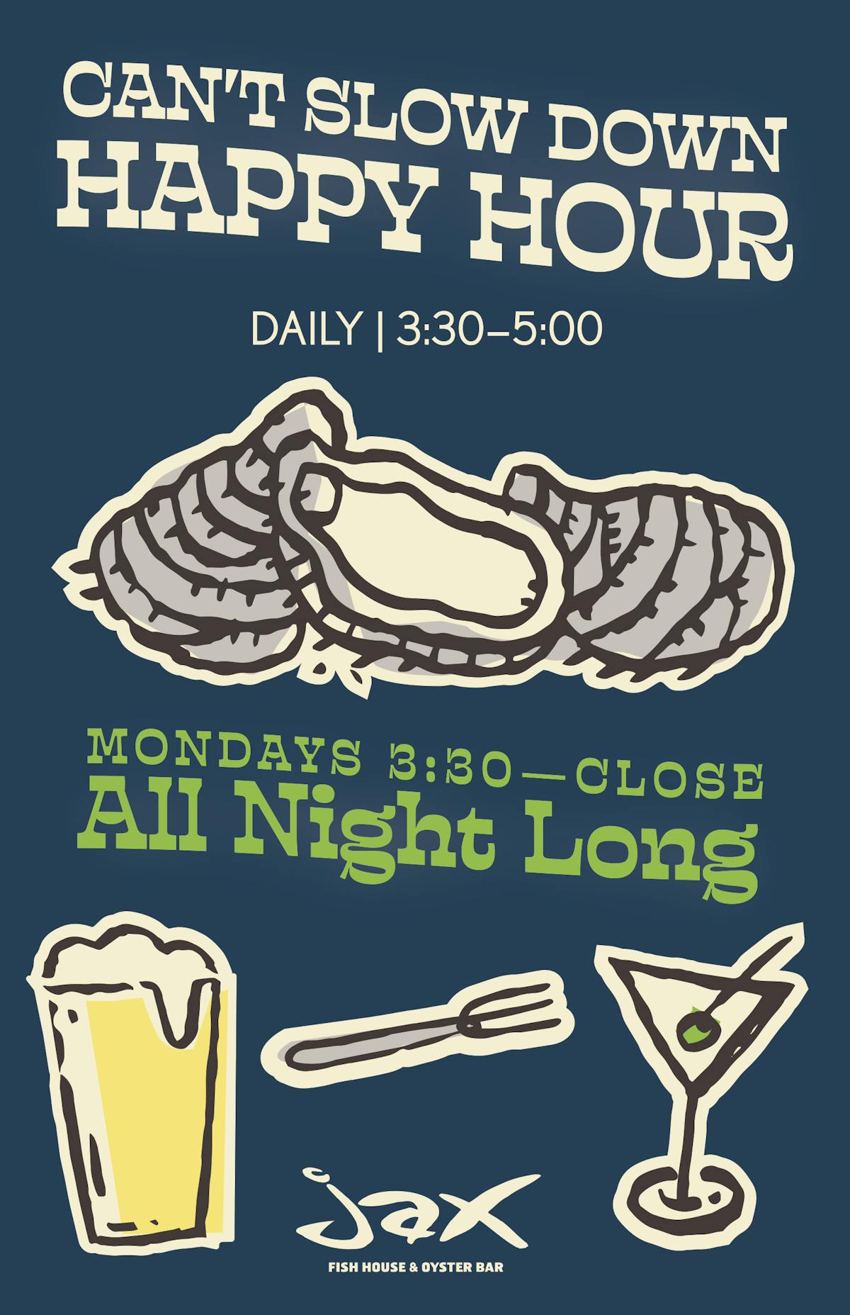 Happy Hour at Jax Fish House
