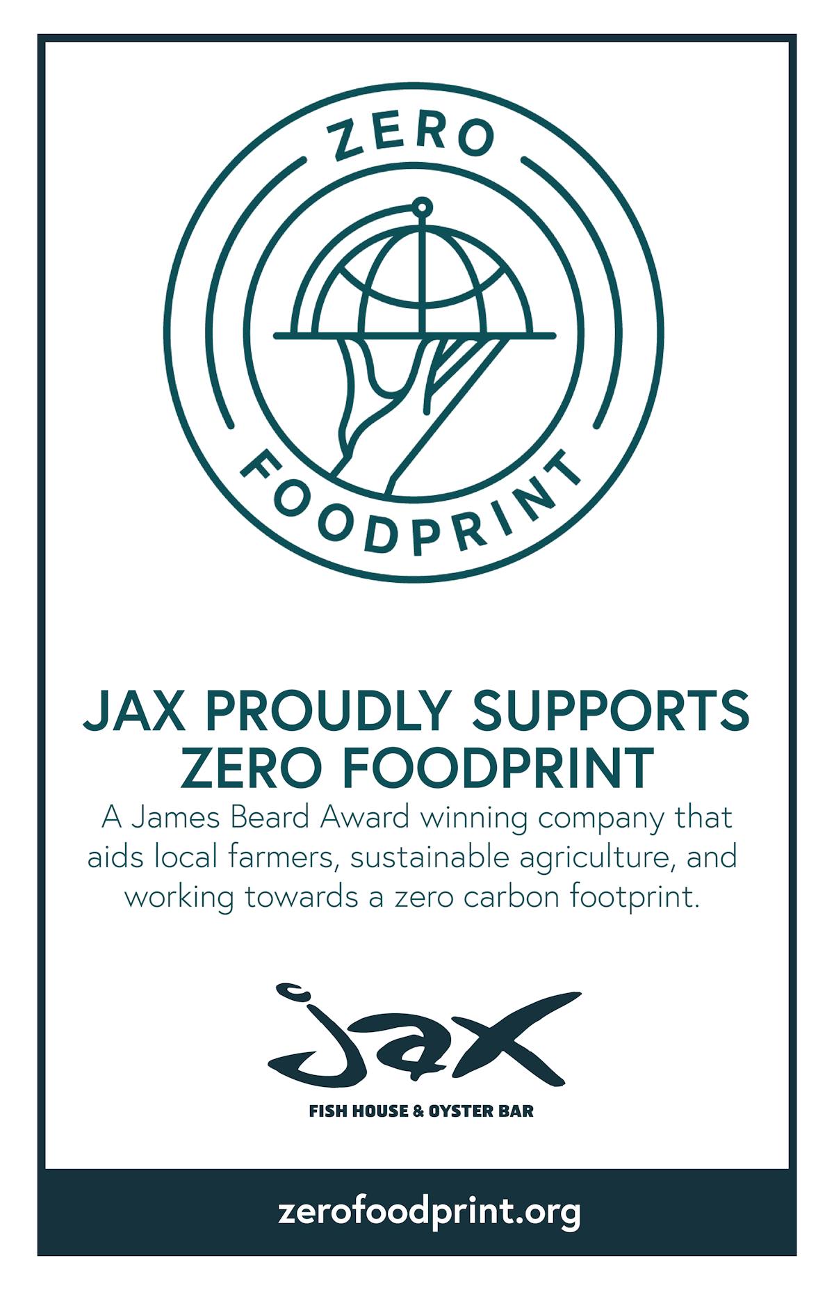 Zero Foodprint @Jax Boulder