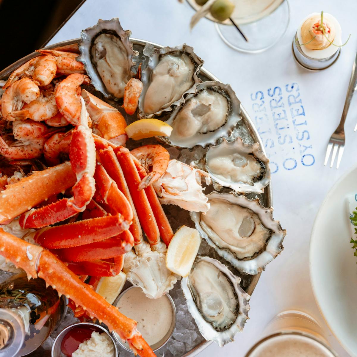 Table of Seafood