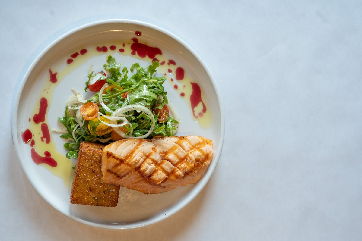 Salmon dish