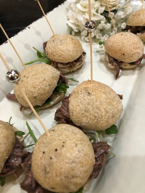 a plate of food