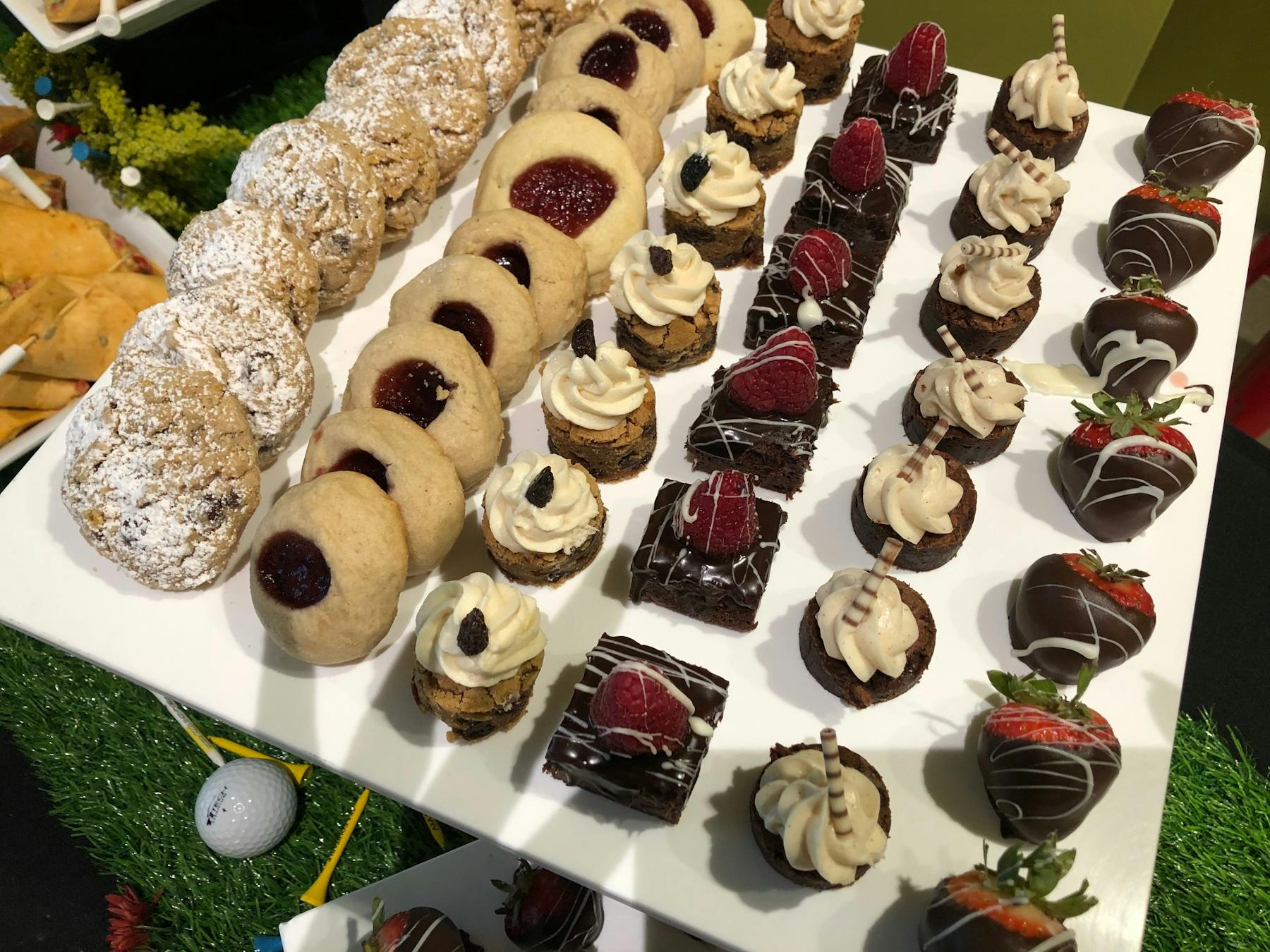 a group of different types of food