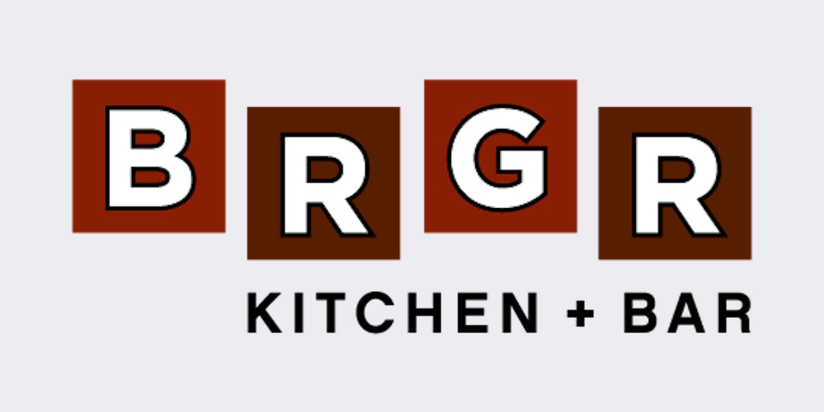 BRGR Kitchen + Bar restaurant logo - View nutrition facts, calories, and macros for menu items at 11 E 14th St, Kansas City, MO 64105