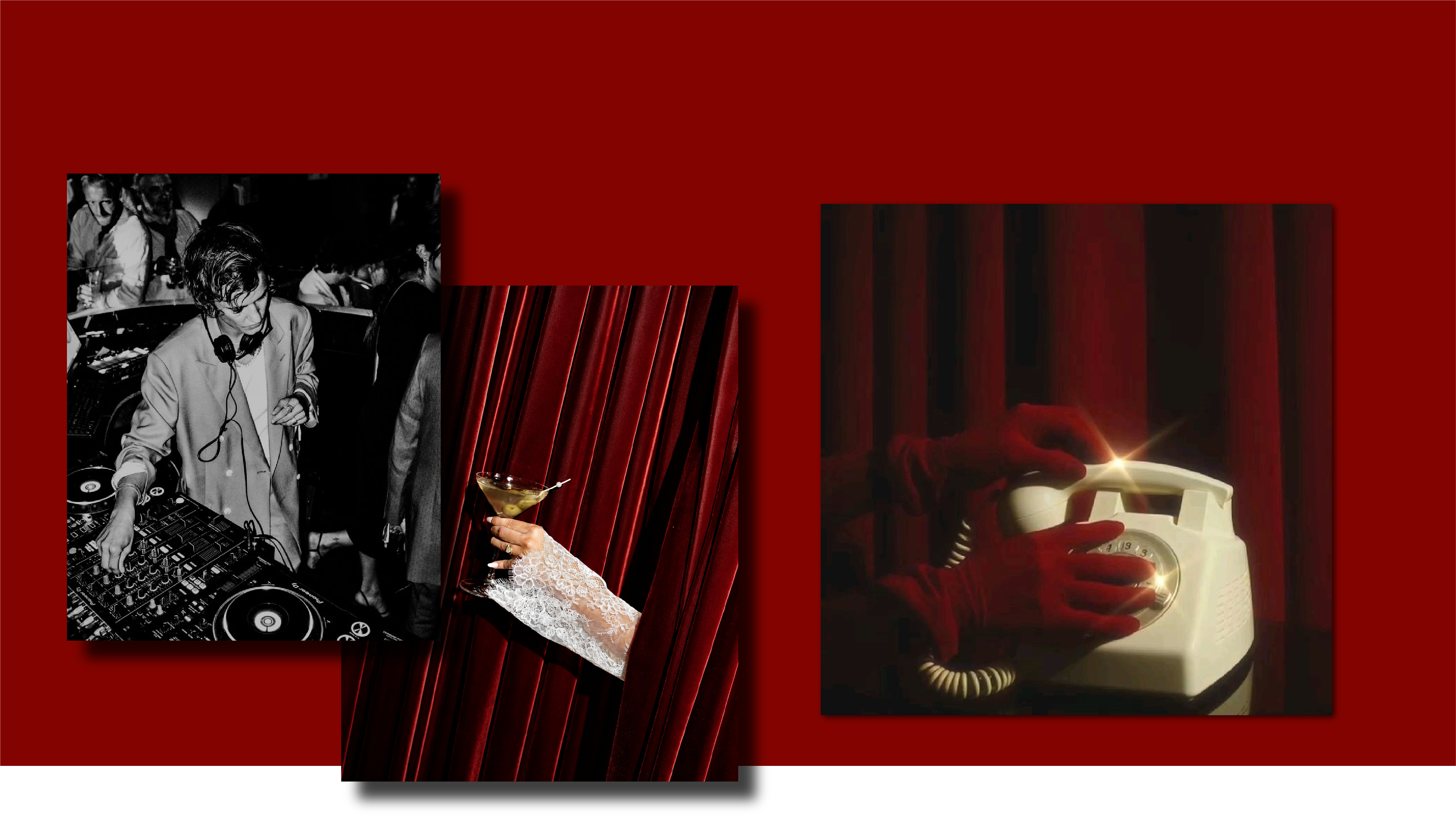 a collage of images of a man and a woman