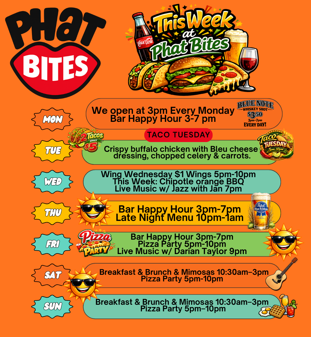 a menu of a restaurant