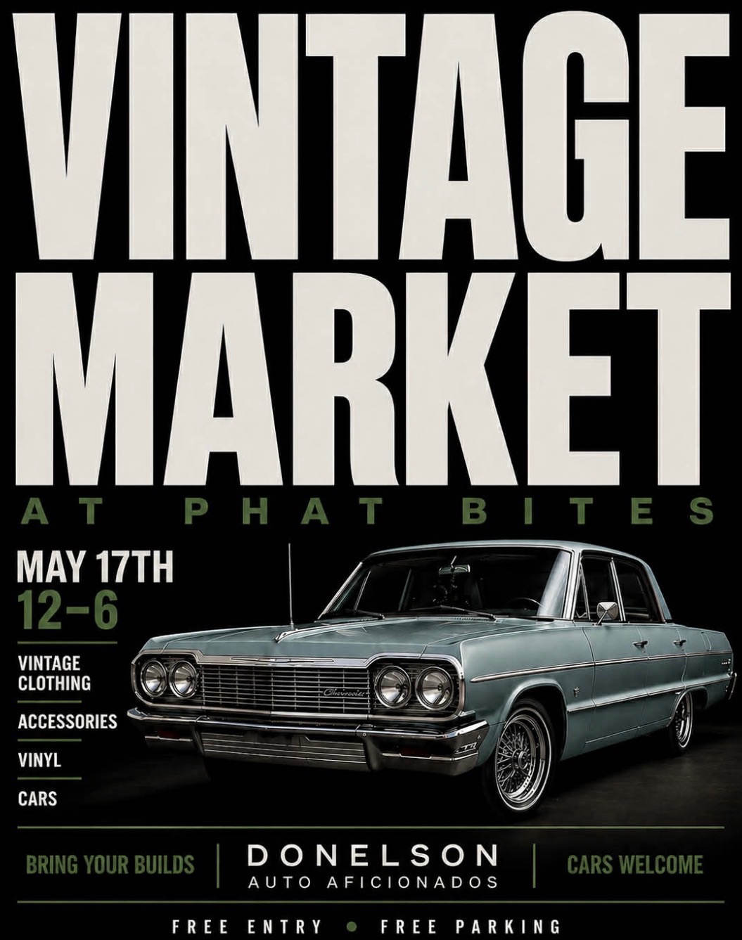 a poster of a car