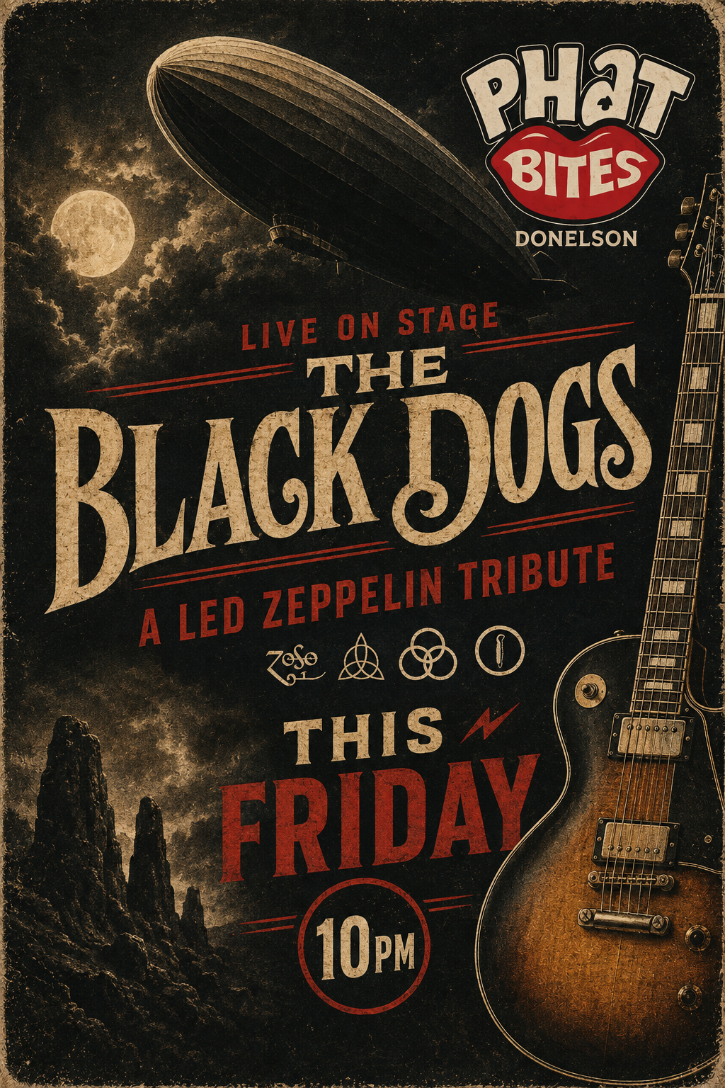 a poster of a concert