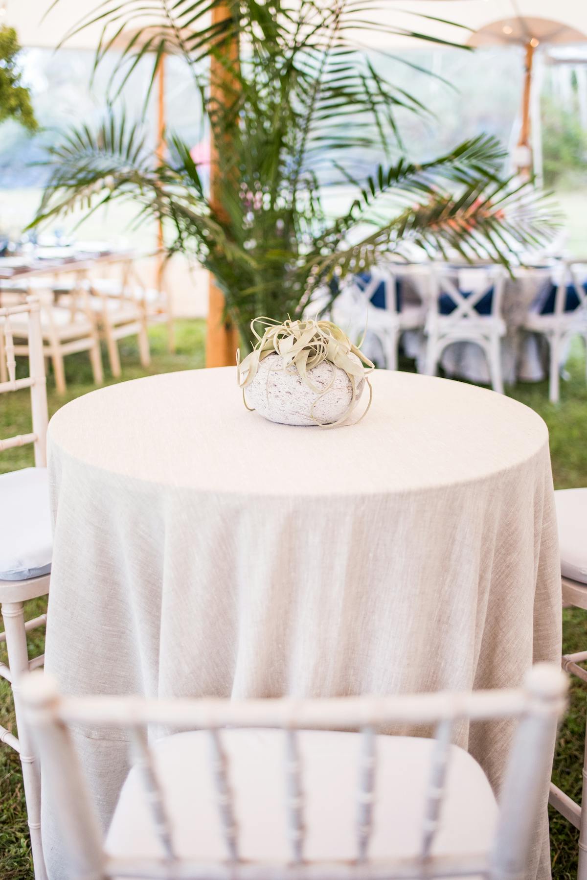 a dining table