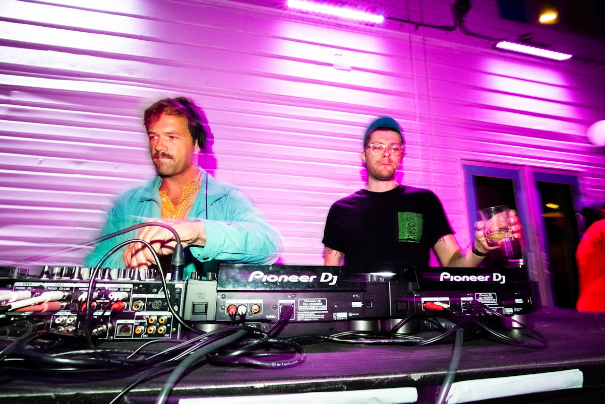 a group of people on a stage