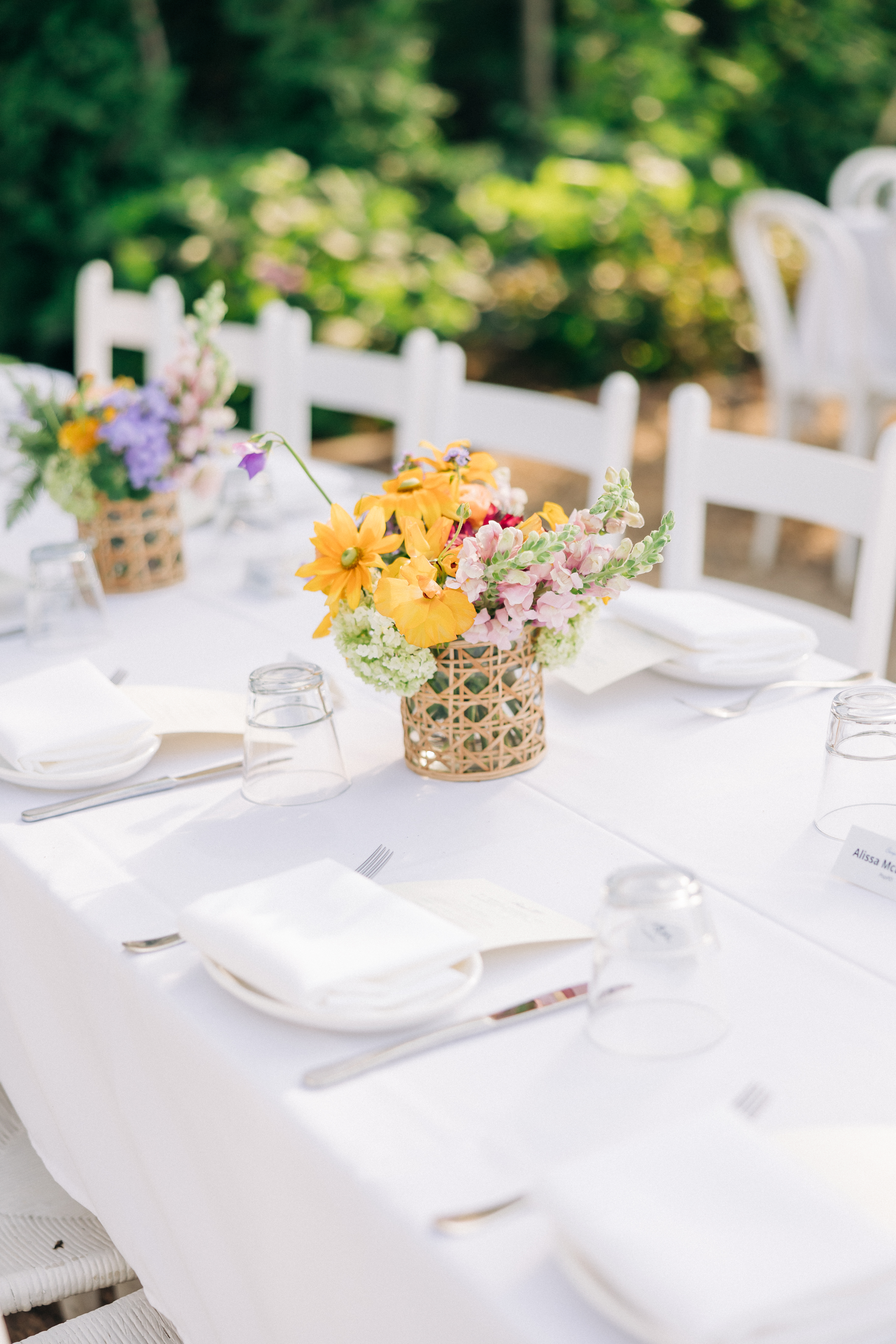 a plate of food on a table