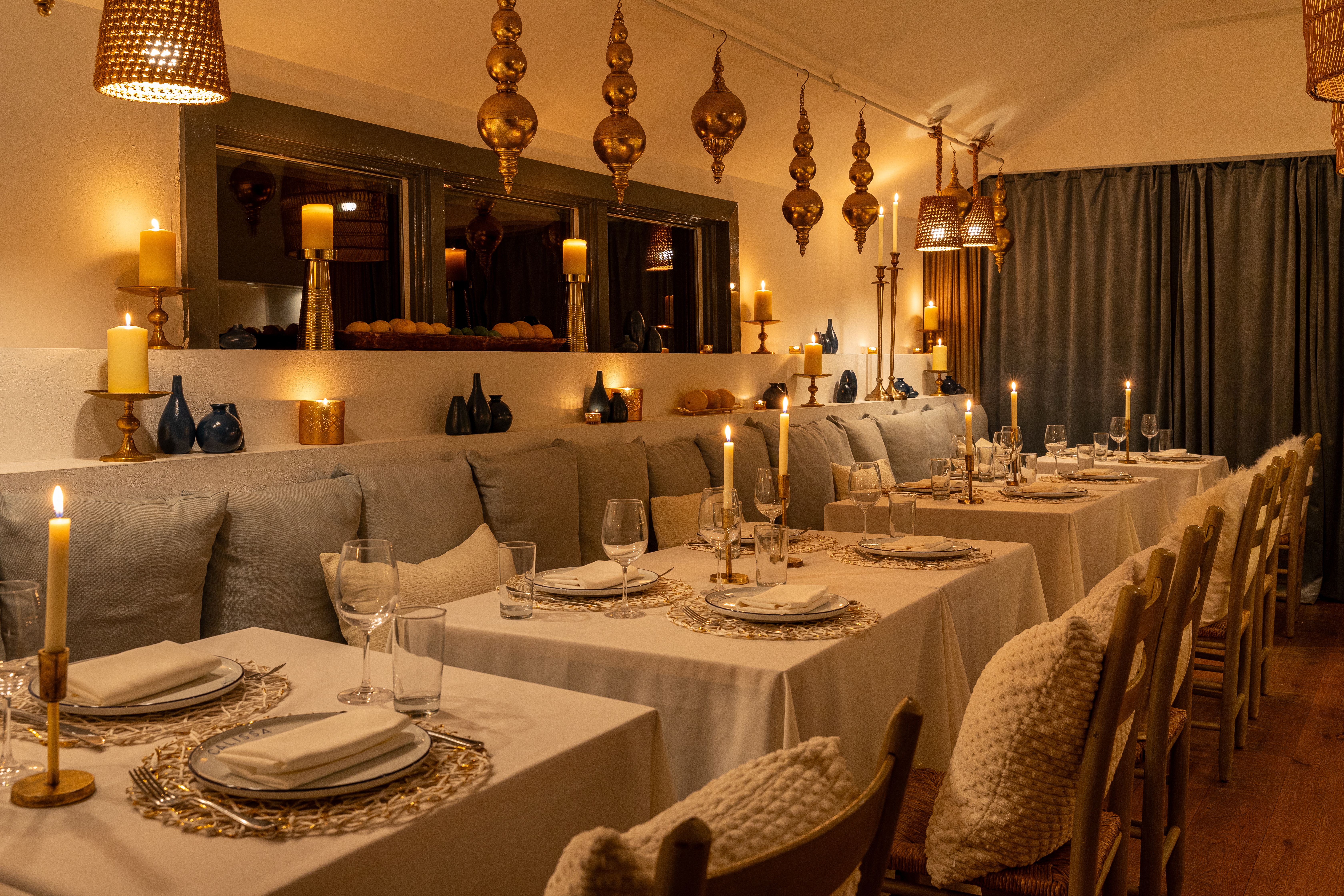 a plate of food on a table