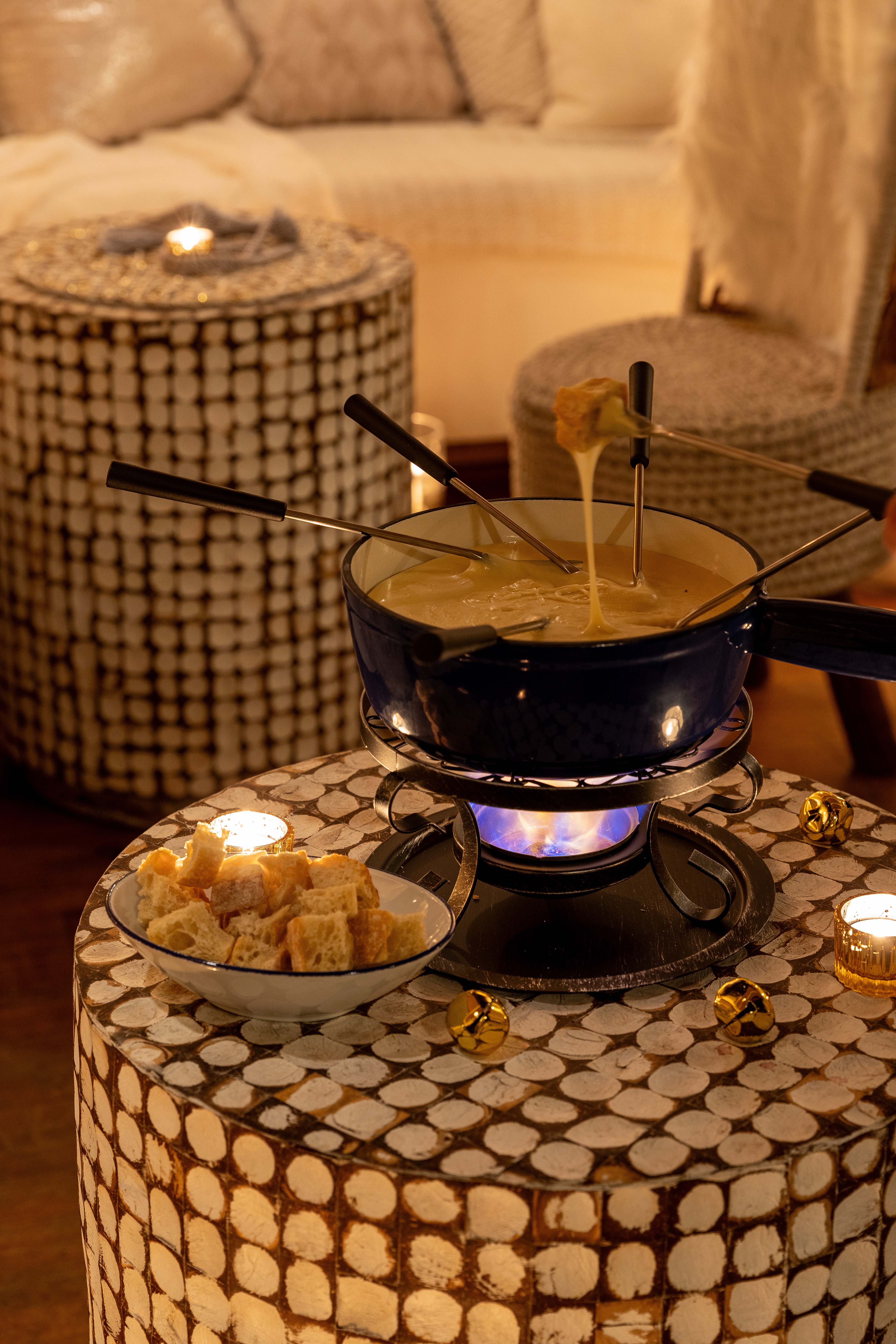 a plate of food on a table