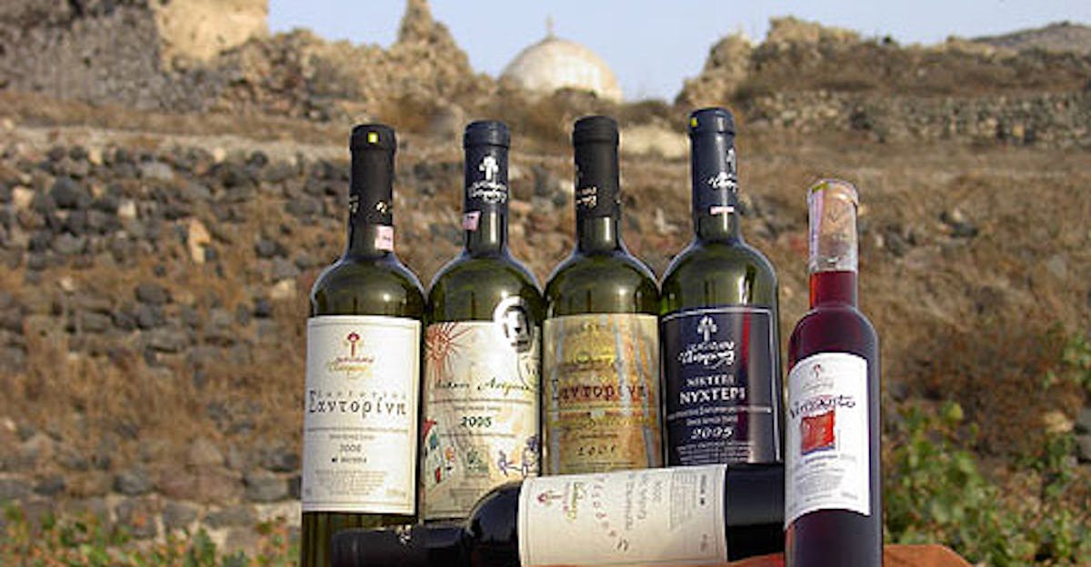 a bottle of wine