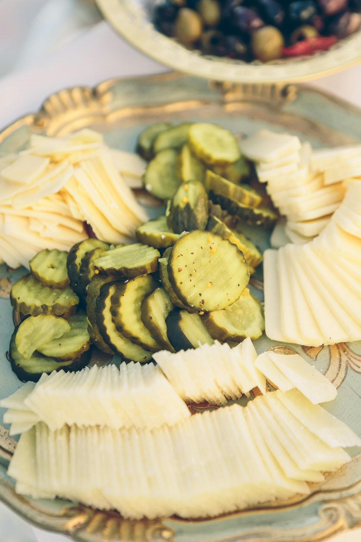 cheese with pickles