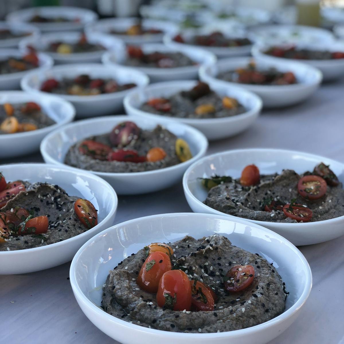 plates of food on a table