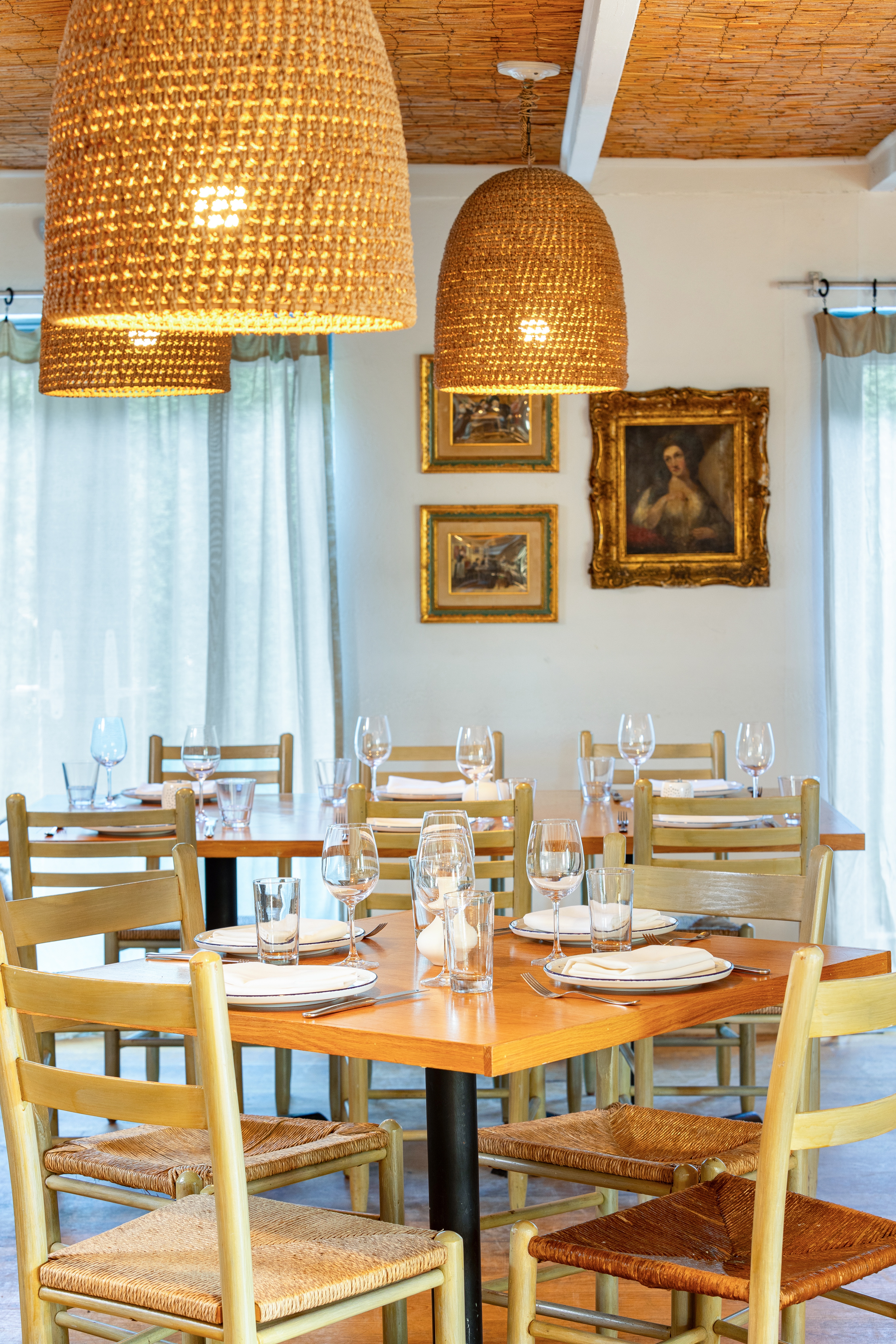 a plate of food on a table