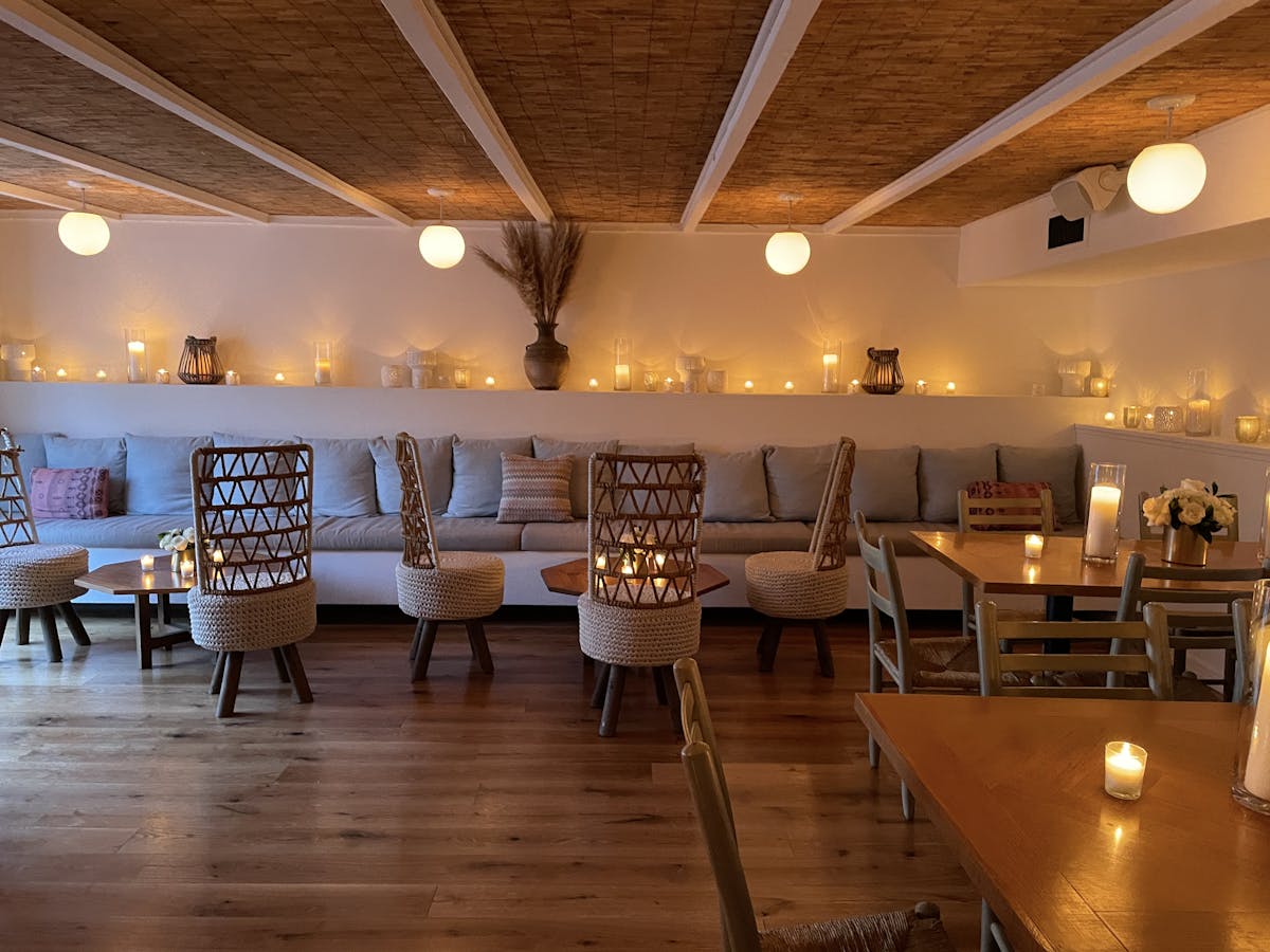 a dining room table