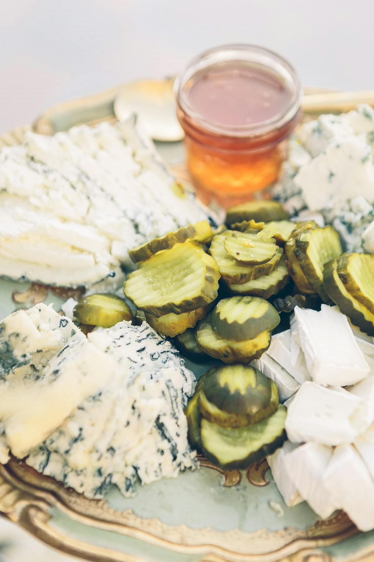 cheese with pickles