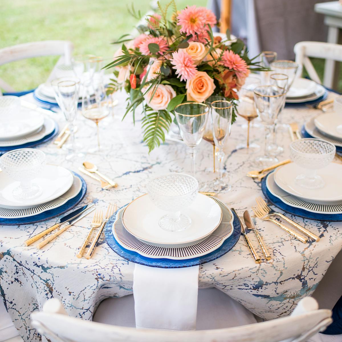 a dining table