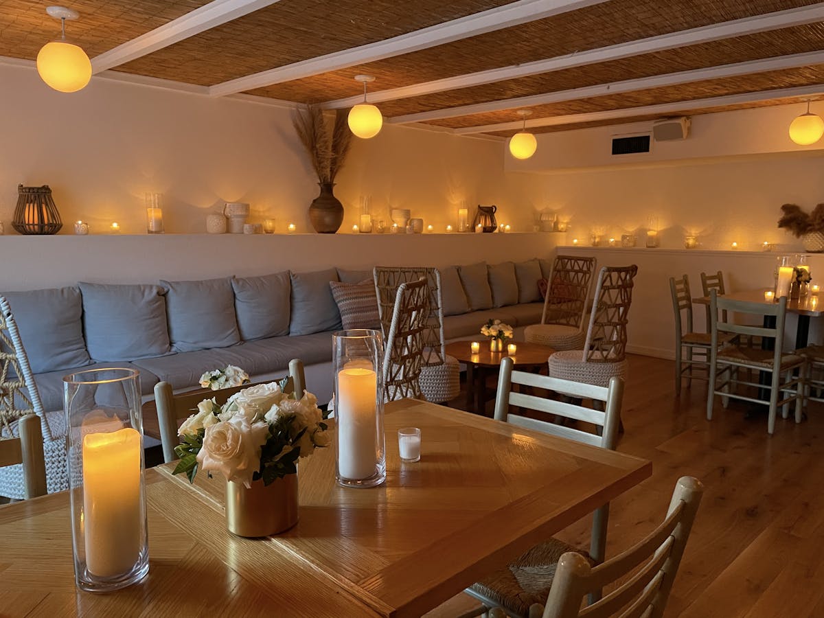 a dining room table