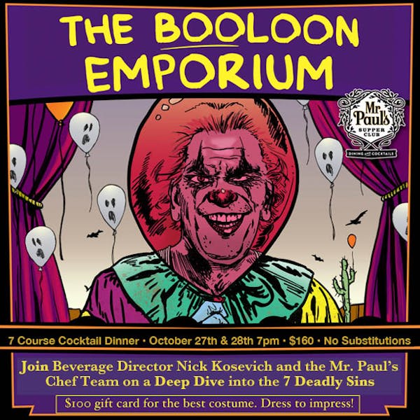 Booloon Emporium (SOLD OUT) Mr. Paul's Supper Club Seafood, Cajun