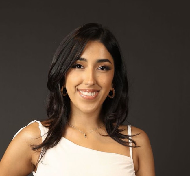 a woman posing for the camera