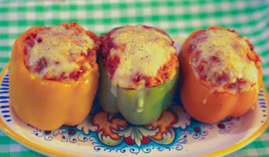 food on a plate