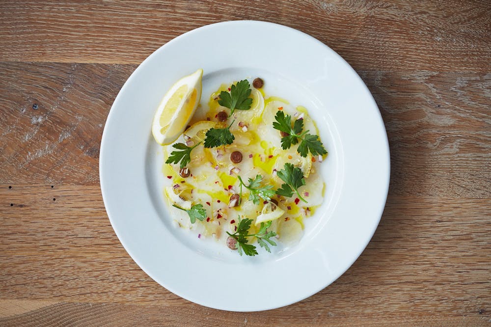 a bowl of food on a plate
