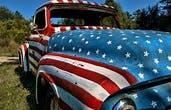 a close up of a car