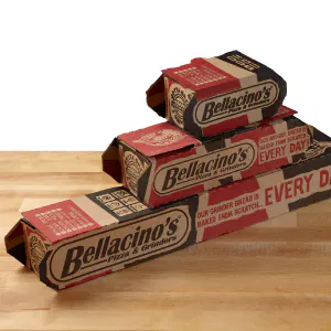 a stack of boxes on a table