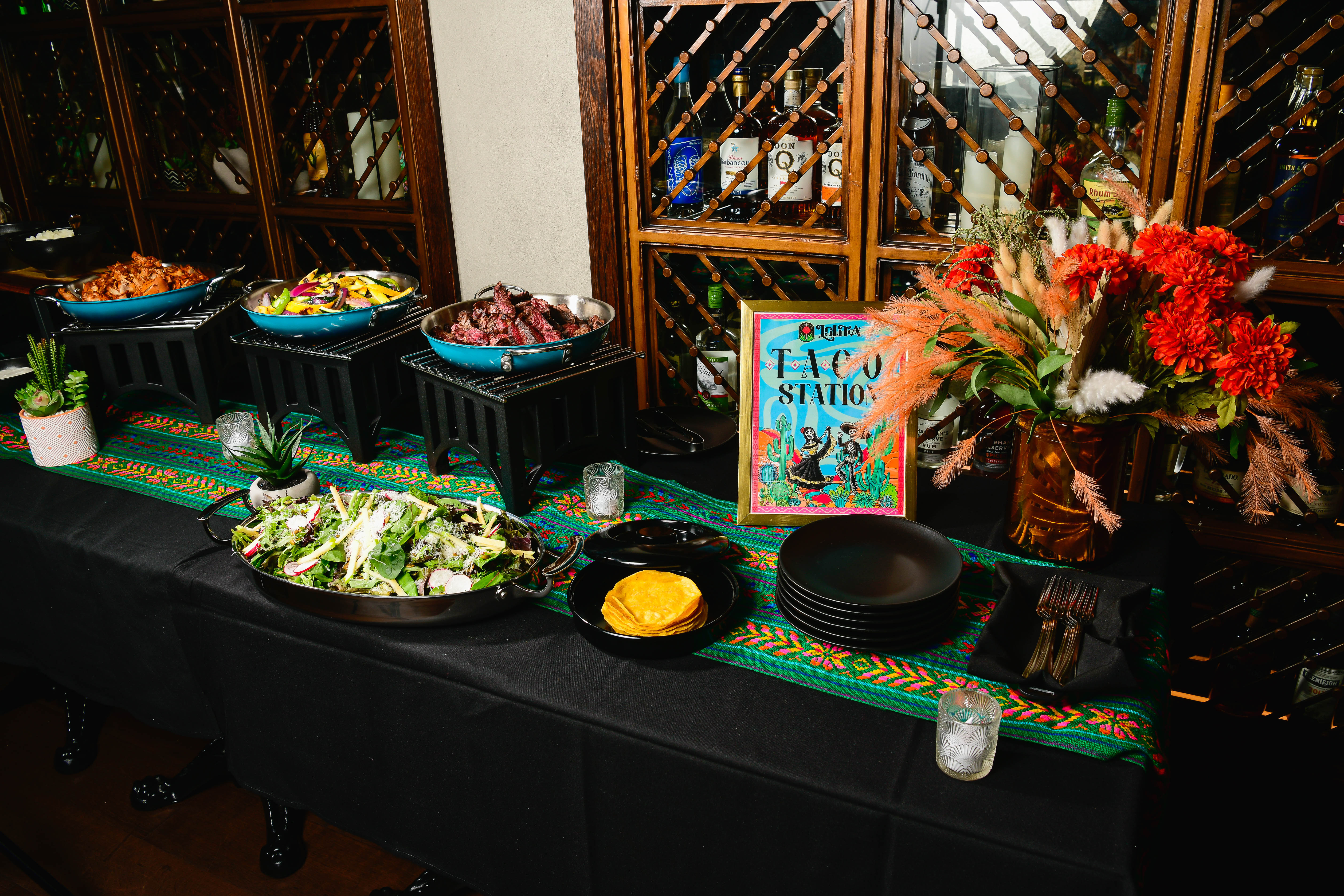a vase of flowers on a table