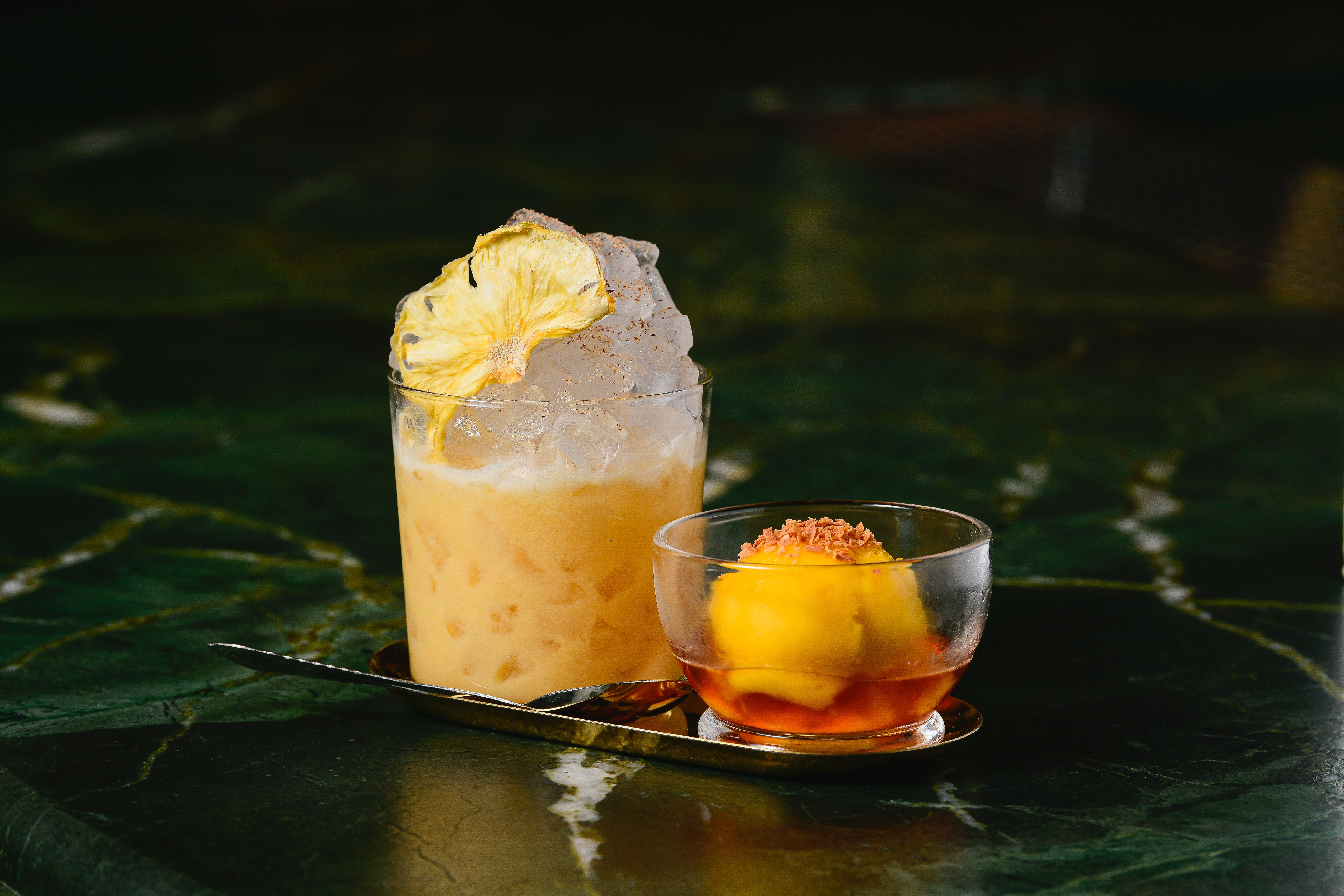 a piece of cake sitting on top of a table