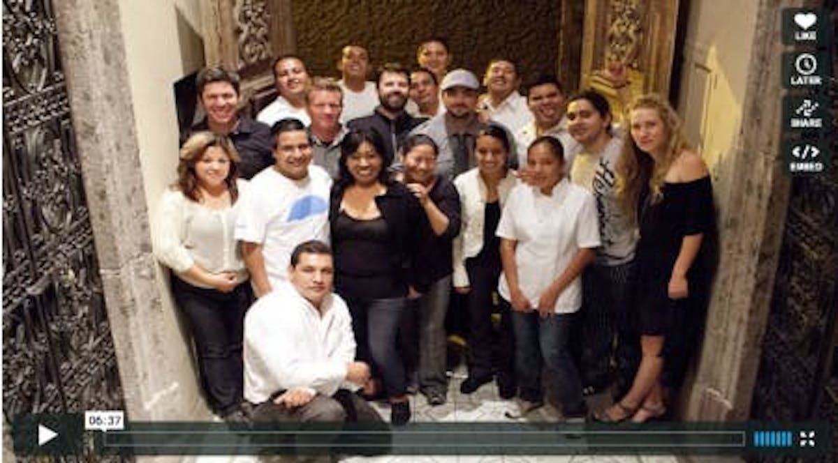 a screenshot of a video of tacolicious restaurant at san miguel de allende