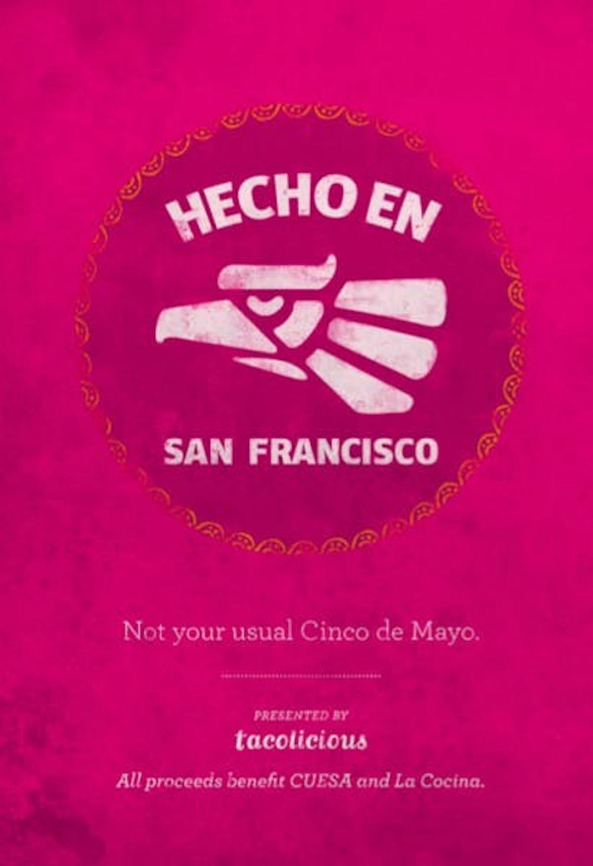hecho en san francisco cinco de mayo flyer