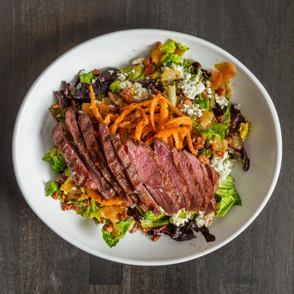 a bowl of food on a plate