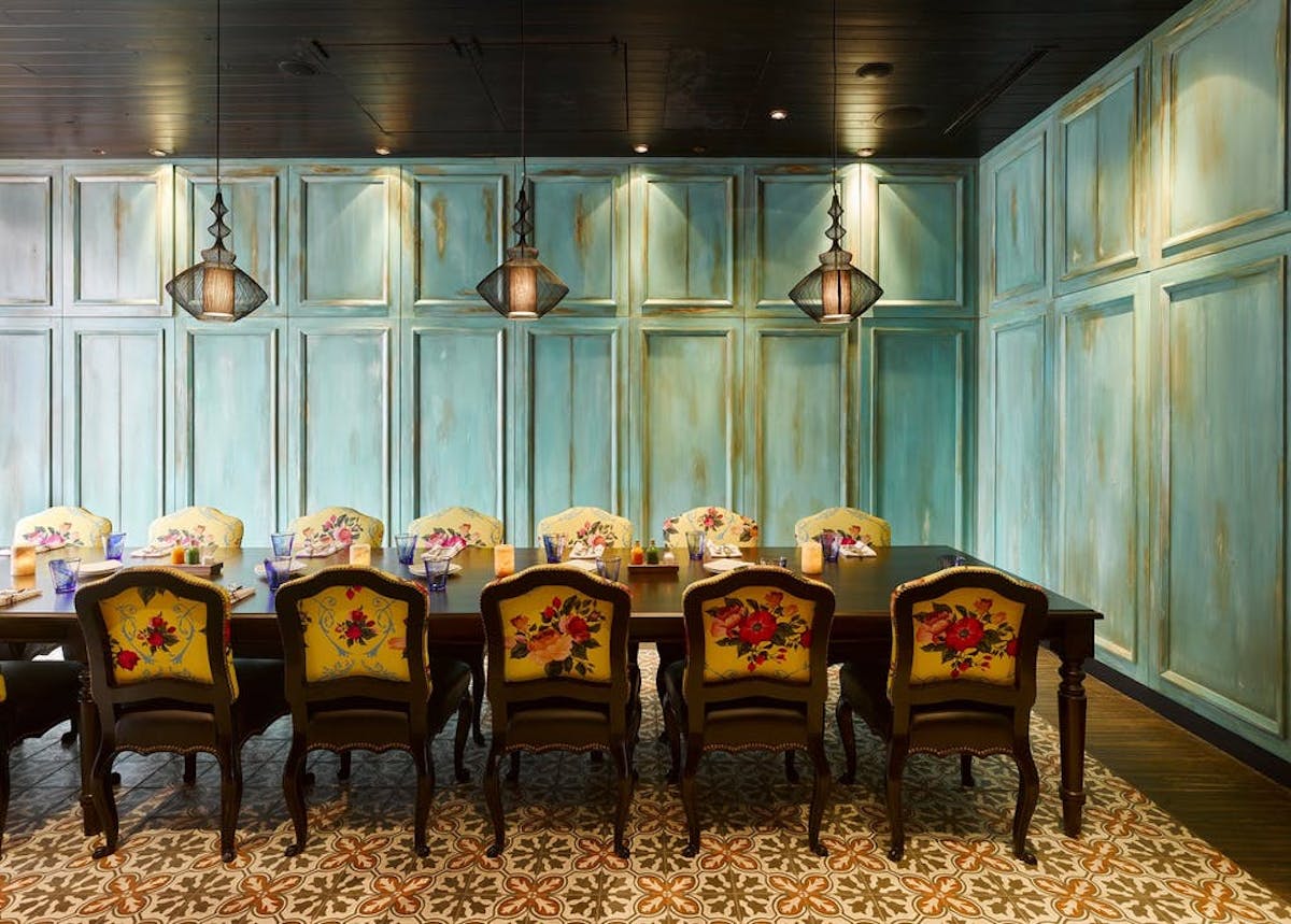 a large room