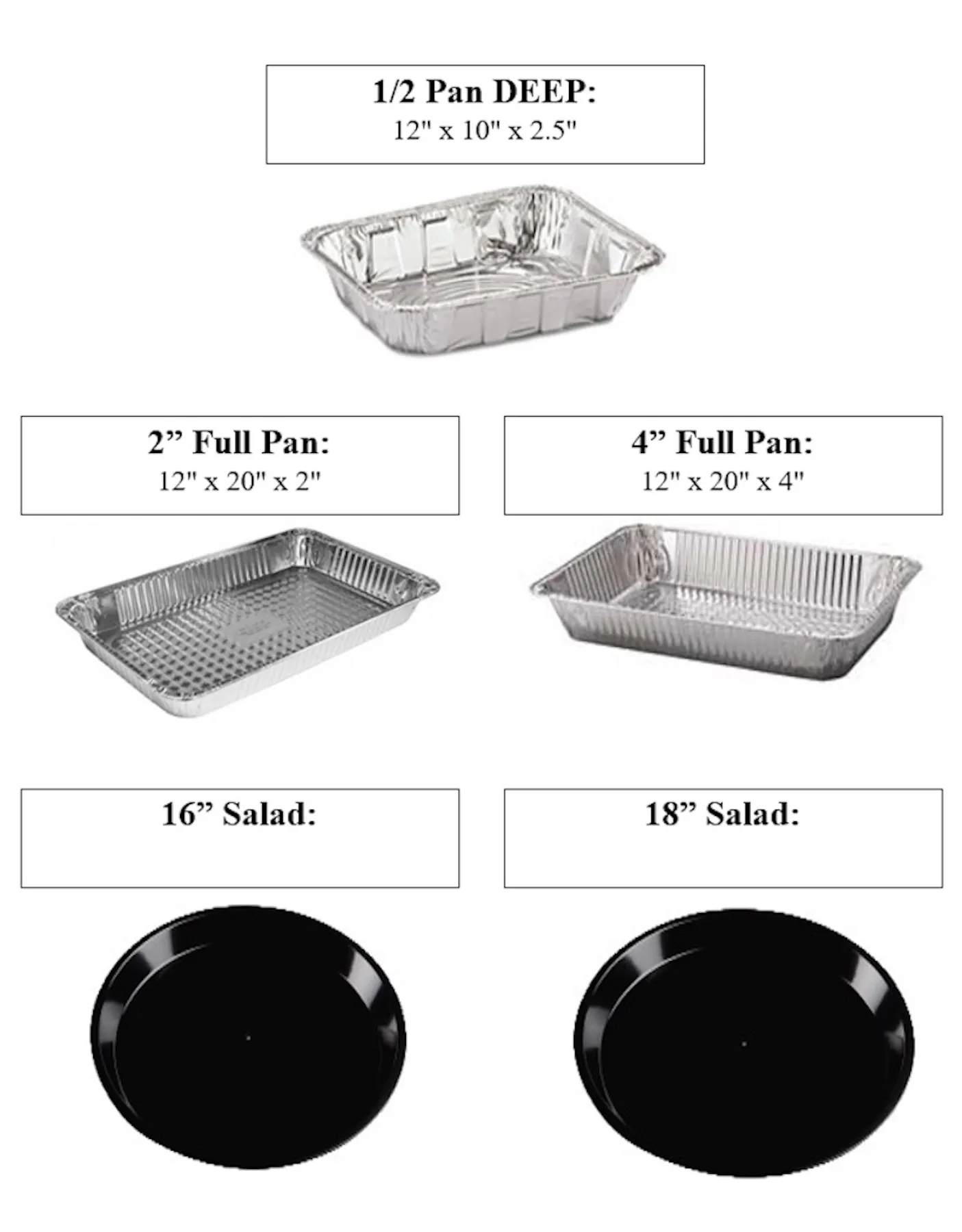 Try Sizes Trays To Go | Paolo Lombardi's Ristorante