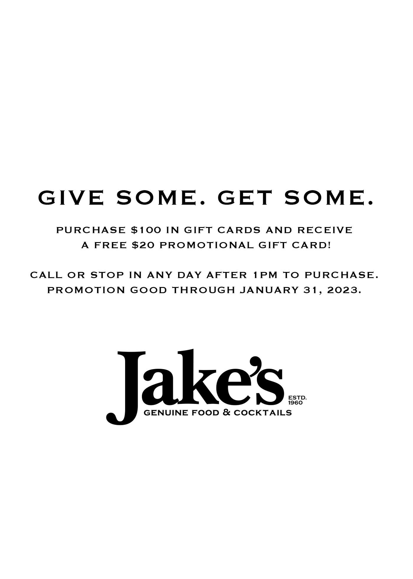Jake's Restaurant