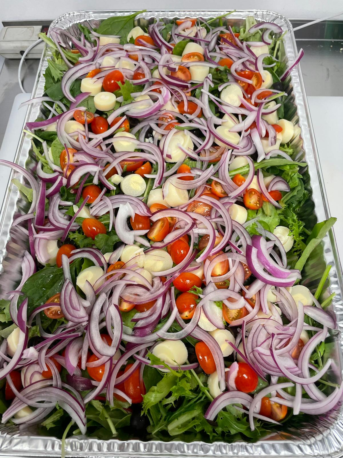 a bowl of salad