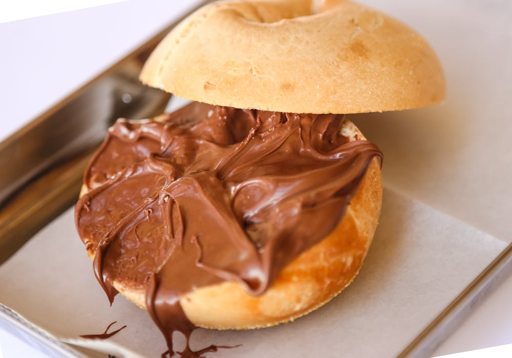 Bagel with Nutella