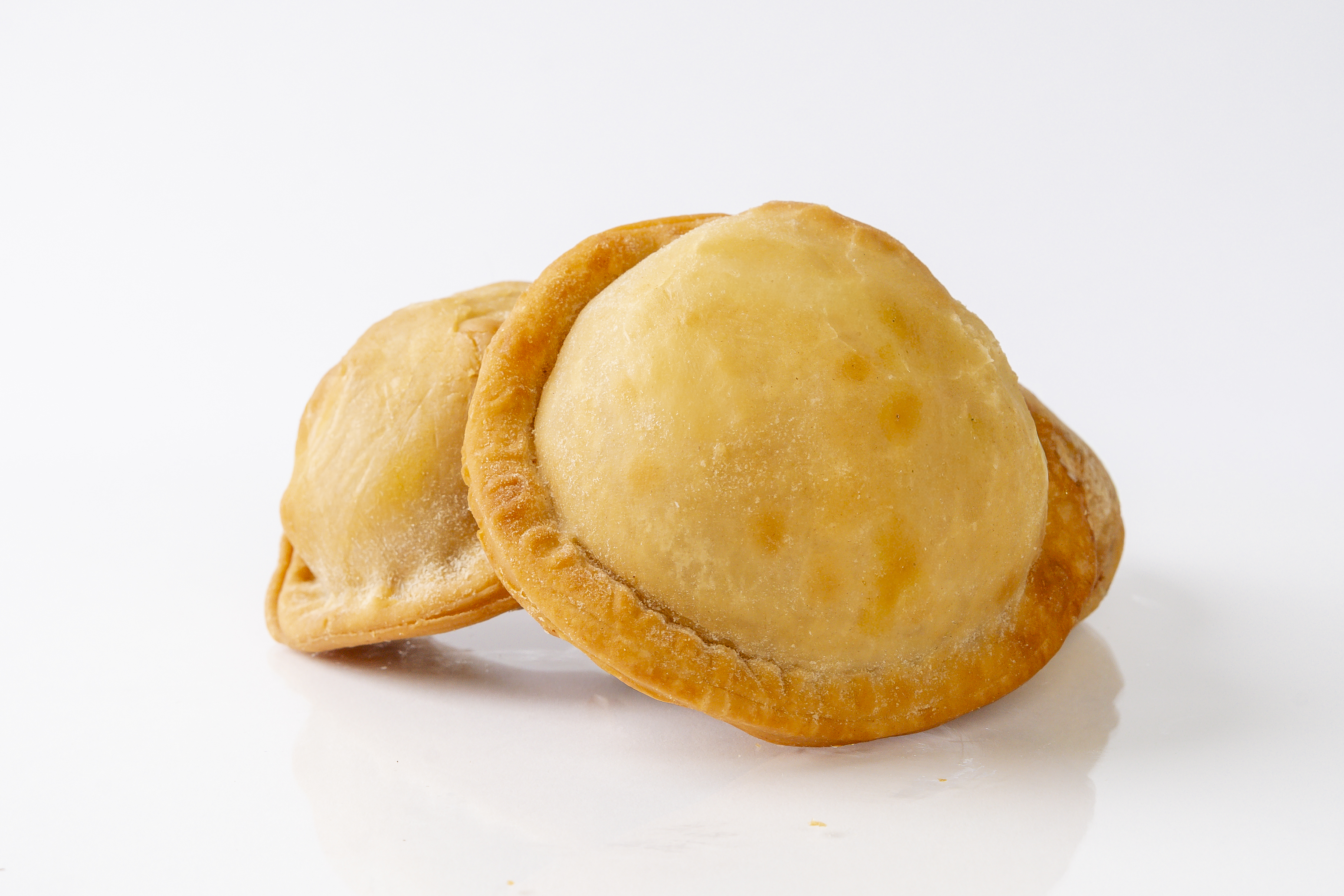 a piece of bread on a plate